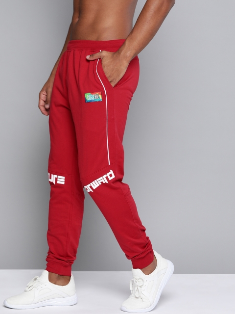 HRX By Hrithik Roshan Men Barabados Cherry Typographic Slim Fit Bio-Wash Lifestyle Joggers, Red
HRX By Hrithik Roshan Men Barabados Cherry Typographic Slim Fit Bio-Wash Lifestyle Joggers, Red