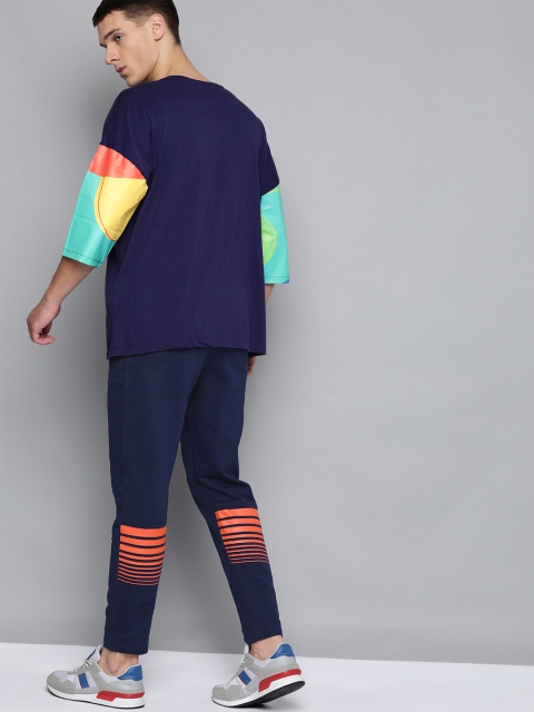 HRX By Hrithik Roshan Men Medieval Blue Solid Regular Fit Bio-Wash Lifestyle Track Pants, Navy blue
HRX By Hrithik Roshan Men Medieval Blue Solid Regular Fit Bio-Wash Lifestyle Track Pants, Navy blue