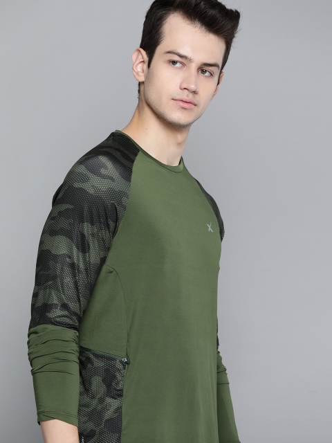 HRX By Hrithik Roshan Men Black Forest Camouflage Rapid-Dry Antimicrobial Running T-shirt, Olive
HRX By Hrithik Roshan Men Black Forest Camouflage Rapid-Dry Antimicrobial Running T-shirt, Olive