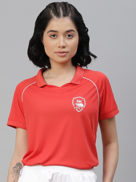 HRX By Hrithik Roshan Women High Risk Red Solid Rapid-Dry Antimicrobial Cricket Tshirt, Coral
HRX By Hrithik Roshan Women High Risk Red Solid Rapid-Dry Antimicrobial Cricket Tshirt, Coral