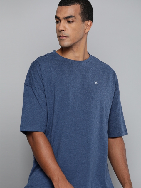 HRX By Hrithik Roshan Men Navy Melange Solid Melange Bio-Wash Yoga T-shirt, Navy blue
HRX By Hrithik Roshan Men Navy Melange Solid Melange Bio-Wash Yoga T-shirt, Navy blue