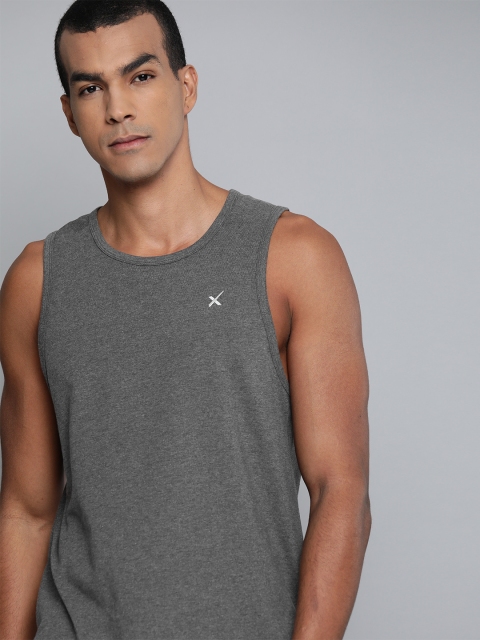 HRX By Hrithik Roshan Men Anthra Melange Solid Melange Bio-Wash Yoga Tshirt, Charcoal
HRX By Hrithik Roshan Men Anthra Melange Solid Melange Bio-Wash Yoga Tshirt, Charcoal