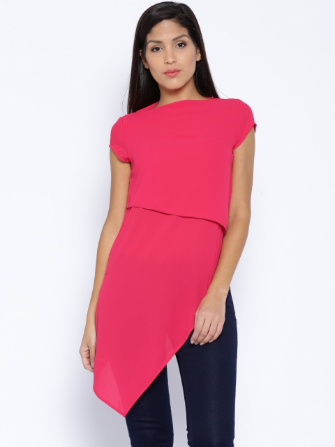 Tokyo Talkies Pink Layered Top