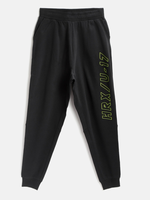 HRX By Hrithik Roshan U-17 Boys Jet Black Solid Slim Fit Bio-Wash Lifestyle Joggers, Blue
HRX By Hrithik Roshan U-17 Boys Jet Black Solid Slim Fit Bio-Wash Lifestyle Joggers, Blue
