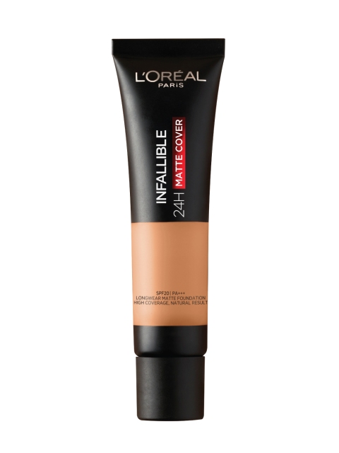 LOreal Paris Infallible 24H Matte Cover Liquid Foundation 35ml - Natural Sand 255, Beige
LOreal Paris Infallible 24H Matte Cover Liquid Foundation 35ml - Natural Sand 255, Beige