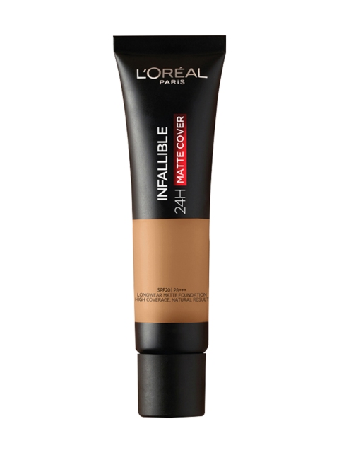 LOreal Paris Infallible 24H Matte Cover SPF20 PA+++ Longwear Liquid Foundation 35ml - Golden Sun 260, Beige
LOreal Paris Infallible 24H Matte Cover SPF20 PA+++ Longwear Liquid Foundation 35ml - Golden Sun 260, Beige