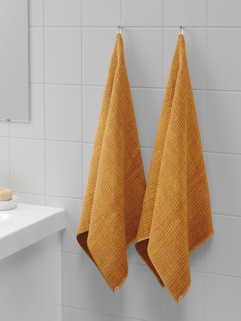Himeya Set Of 2 Yellow & Brown Checked 500 GSM Organic Cotton Sustainable Hand Towels
Himeya Set Of 2 Yellow & Brown Checked 500 GSM Organic Cotton Sustainable Hand Towels