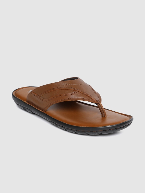 Ventoland Men Brown Leather Comfort Sandals