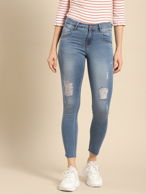 United Colors of Benetton Women Blue Skinny Fit Mid-Rise Mildly Distressed Stretchable Jeans
United Colors of Benetton Women Blue Skinny Fit Mid-Rise Mildly Distressed Stretchable Jeans