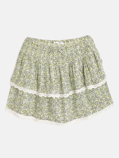 Marks & Spencer Girls Mint Green & White Floral Print Sustainable Layered A-Line Skirt
Marks & Spencer Girls Mint Green & White Floral Print Sustainable Layered A-Line Skirt