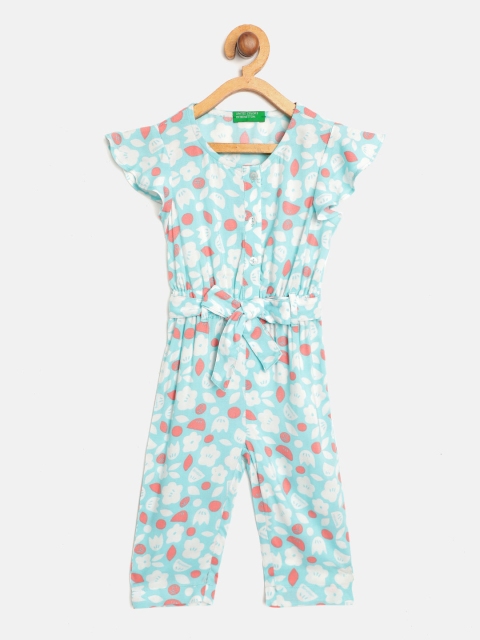 United Colors of Benetton Girls Blue & White Printed Sustainable Basic Jumpsuit With Belt
United Colors of Benetton Girls Blue & White Printed Sustainable Basic Jumpsuit With Belt