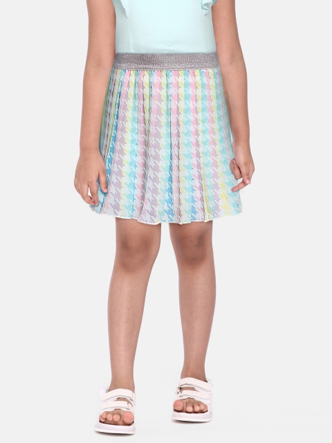 United Colors of Benetton Girls Multicoloured Houndstooth Printed Mini Flared Skirt, Multi
United Colors of Benetton Girls Multicoloured Houndstooth Printed Mini Flared Skirt, Multi