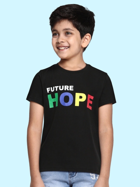 United Colors of Benetton Boys Black White Pure Cotton Printed Round Neck Pure Cotton T-shirt
United Colors of Benetton Boys Black White Pure Cotton Printed Round Neck Pure Cotton T-shirt