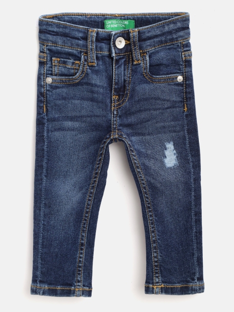 United Colors of Benetton Boys Blue Skinny Fit Mid-Rise Mildly Distressed Stretchable Jeans
United Colors of Benetton Boys Blue Skinny Fit Mid-Rise Mildly Distressed Stretchable Jeans