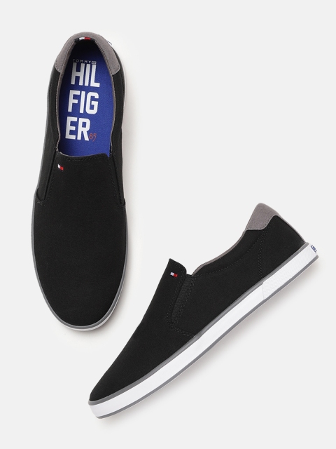 Tommy Hilfiger Men Black Casual Shoes