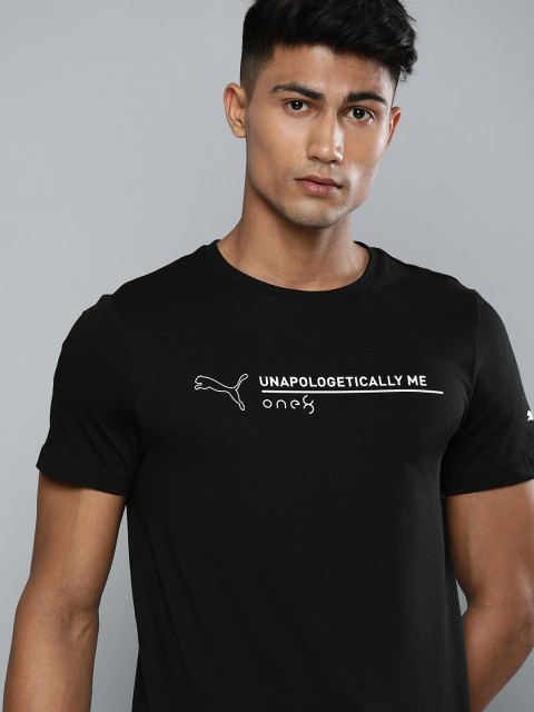 one8 x PUMA Men Black VK Graphic Cotton Pure Cotton T-shirt With Printed Detailing
one8 x PUMA Men Black VK Graphic Cotton Pure Cotton T-shirt With Printed Detailing
