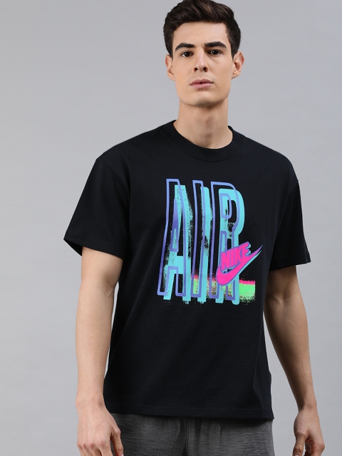 Nike Men Black Blue Printed Round Neck AS M NSW DNA AIR LOOSE FIT Pure Cotton T-shirt
Nike Men Black Blue Printed Round Neck AS M NSW DNA AIR LOOSE FIT Pure Cotton T-shirt
