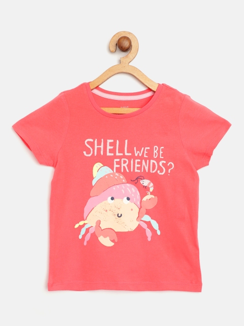 Marks & Spencer Girls Coral Pink & Beige Crab Print Organic Cotton Sustainable T-shirt
Marks & Spencer Girls Coral Pink & Beige Crab Print Organic Cotton Sustainable T-shirt
