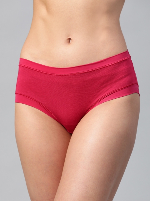 Marks & Spencer Women Pink Solid Hipster Brief