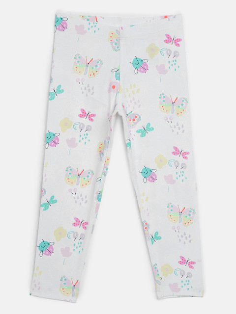 Marks & Spencer Girls White & Pink Sustainable Butterflies Print Ankle Length Leggings
Marks & Spencer Girls White & Pink Sustainable Butterflies Print Ankle Length Leggings