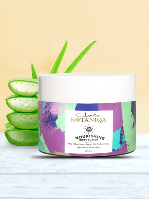 Clovia BOTANIQA Nourishing Body Butter - Aloe Vera, Argan Oil, Vit C - 200 g, Transparent
Clovia BOTANIQA Nourishing Body Butter - Aloe Vera, Argan Oil, Vit C - 200 g, Transparent
