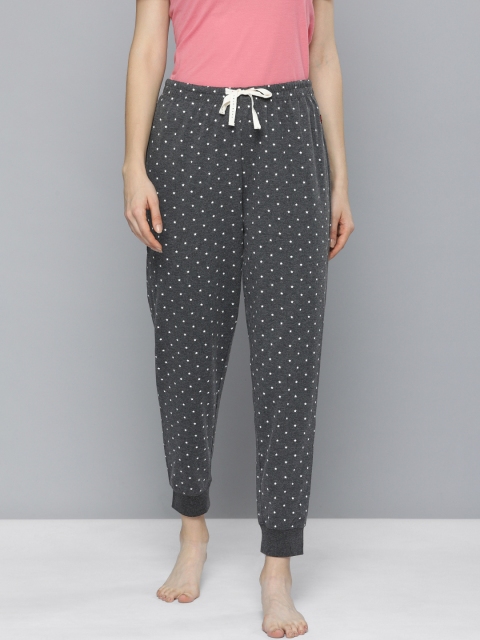 Chemistry Women Charcoal Grey & White Conversational Printed Lounge Pants, Grey melange
Chemistry Women Charcoal Grey & White Conversational Printed Lounge Pants, Grey melange