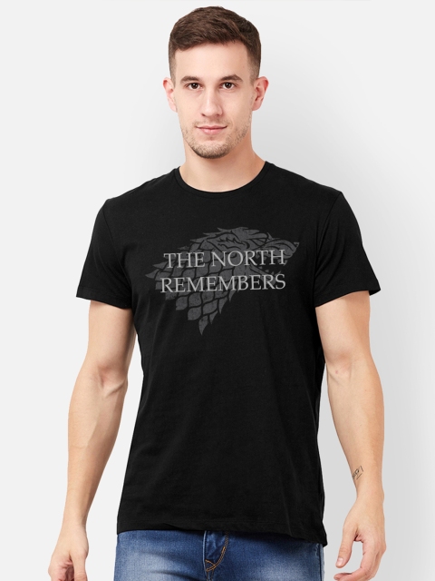 Free Authority Men Black Game Of Thrones Printed Round Neck Cotton Pure Cotton T-shirt
Free Authority Men Black Game Of Thrones Printed Round Neck Cotton Pure Cotton T-shirt