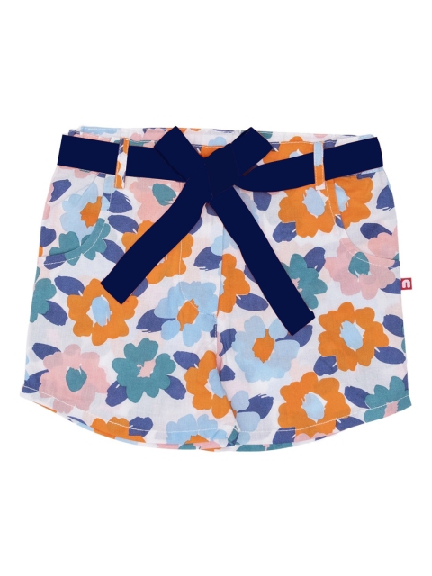Nino Bambino Girls Blue & Orange Printed Organic Cotton Sustainable Regular Shorts
Nino Bambino Girls Blue & Orange Printed Organic Cotton Sustainable Regular Shorts