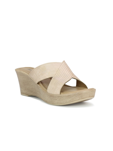 Inc 5 Women Cream-Coloured Solid Heels