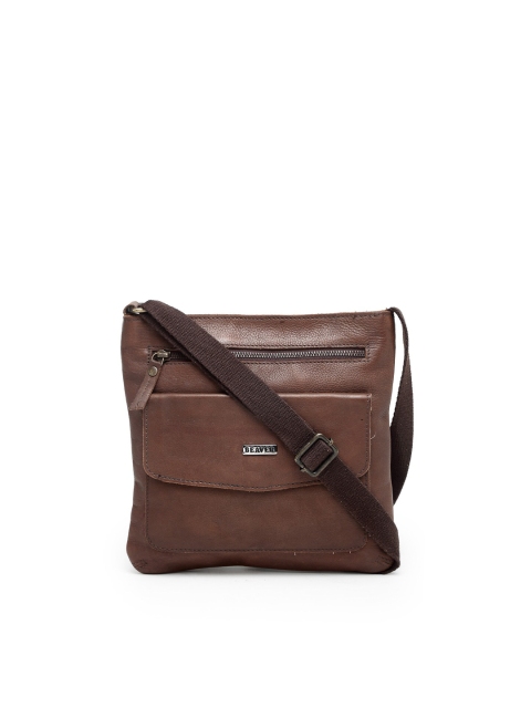 BEAVER Brown Solid Sling Bag
