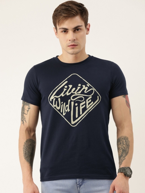 QUANCIOUS Plus Size Men Navy Blue Printed Round Neck Organic Cotton Sustainable T-shirt
QUANCIOUS Plus Size Men Navy Blue Printed Round Neck Organic Cotton Sustainable T-shirt