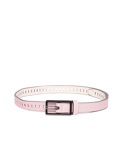 Mast & Harbour Women Pink Cut Work Belt