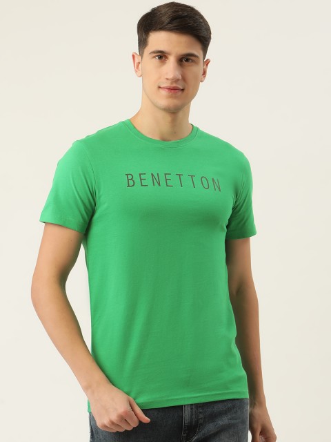 United Colors of Benetton Men Green Pure Cotton Brand Logo Printed Pure Cotton T-shirt
United Colors of Benetton Men Green Pure Cotton Brand Logo Printed Pure Cotton T-shirt