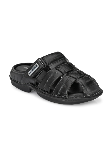 Provogue Men Black Sandals