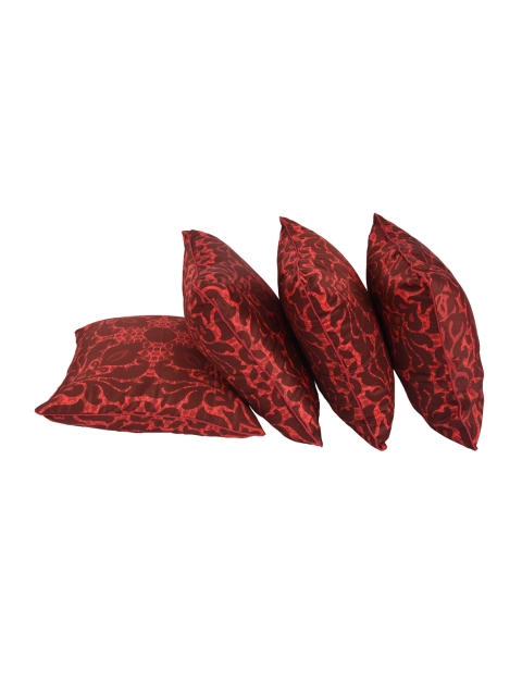 Portico New York by Neeta Lulla Maroon Set of 4 Printed 16" x 16" Square Cushion Covers
Portico New York by Neeta Lulla Maroon Set of 4 Printed 16" x 16" Square Cushion Covers
