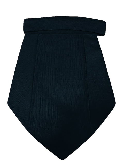Blacksmith Black Solid Cravat
