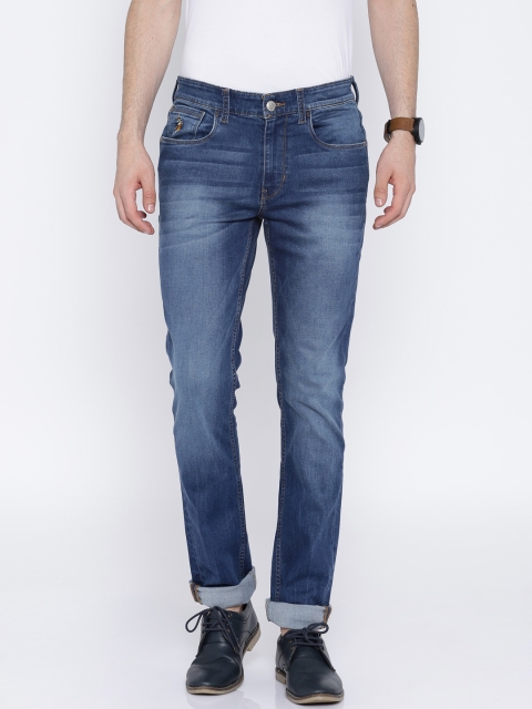 U.S. Polo Assn. Denim Co. Blue Brandon Slim Fit Stretchable Jeans