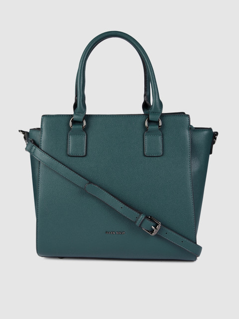 Allen Solly Teal Structured Handheld Bag
Allen Solly Teal Structured Handheld Bag
