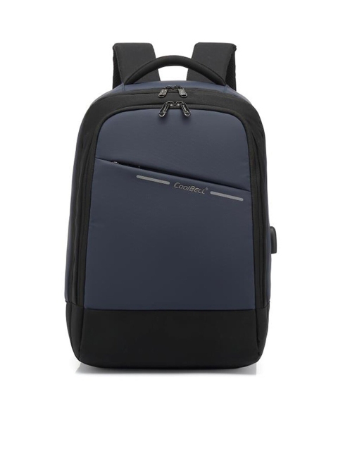 CoolBELL Unisex Navy Blue & Black Colourblocked 15.6 Inch Splashproof Laptop Backpacks
CoolBELL Unisex Navy Blue & Black Colourblocked 15.6 Inch Splashproof Laptop Backpacks