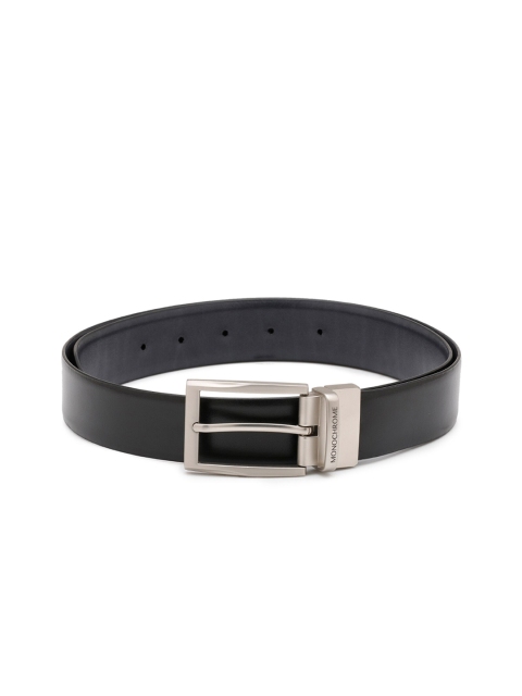 MONOCHROME Men Black Textured Belt