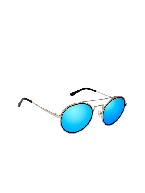 David Blake Unisex Blue Polarised & UV Protectced Lens Oval Sunglasses PP_SGDB2118, Silver
David Blake Unisex Blue Polarised & UV Protectced Lens Oval Sunglasses PP_SGDB2118, Silver