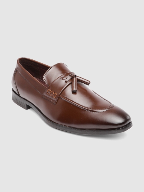 INVICTUS Men Brown Formal Slip-on Shoes