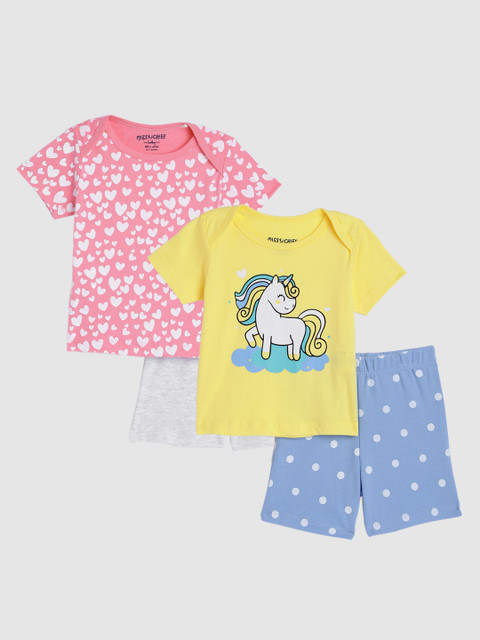 MISS&CHIEF BABY Kids Pack Of 2 Multicoloured Printed Pure Cotton Clothing Sets, Multi
MISS&CHIEF BABY Kids Pack Of 2 Multicoloured Printed Pure Cotton Clothing Sets, Multi