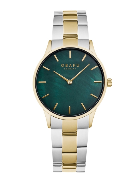 Obaku Women Green Analogue Watch V247LXGESF