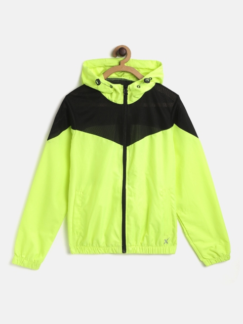HRX By Hrithik Roshan U-17 Active Girls Neon Lime Rapid-Dry Solid Jackets, Fluorescent green
HRX By Hrithik Roshan U-17 Active Girls Neon Lime Rapid-Dry Solid Jackets, Fluorescent green