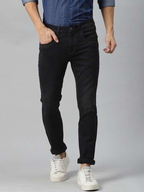 VAN HEUSEN DENIM LABS Men Black Super Skinny Fit Low-Rise Light Fade Stretchable Jeans
VAN HEUSEN DENIM LABS Men Black Super Skinny Fit Low-Rise Light Fade Stretchable Jeans