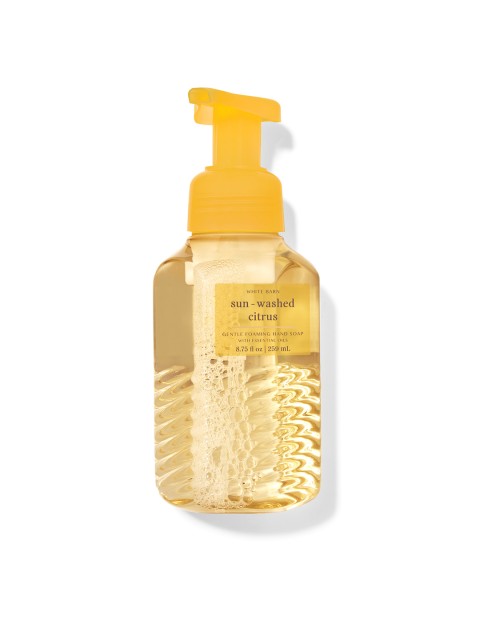 Bath & Body Works White Barn Sun-Washed Citrus Gentle Foaming Hand Soap-259 ml, Yellow
Bath & Body Works White Barn Sun-Washed Citrus Gentle Foaming Hand Soap-259 ml, Yellow
