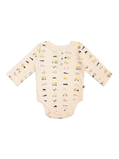 Nino Bambino Infant Kids Cream-Coloured & Black Printed Organic Cotton Sustainable Bodysuit
Nino Bambino Infant Kids Cream-Coloured & Black Printed Organic Cotton Sustainable Bodysuit