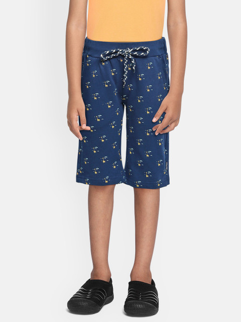 Indian Terrain Boys Navy Blue Conversational Printed Slim Fit Pure Cotton Regular Shorts
Indian Terrain Boys Navy Blue Conversational Printed Slim Fit Pure Cotton Regular Shorts