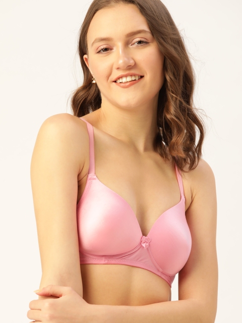 DressBerry Pink T-shirt Bra Lightly Padded